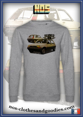 sweat classique Renault super 5 av/ar 1986