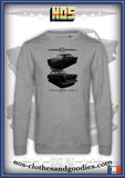 sweat classique unisex  Simca Ariane 4 noire AV/AR