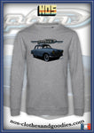 sweat classic unisex Simca aronde P60 bleue 1960