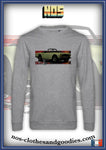 sweat classique Triumph TR6 jaune
