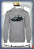 sweat classique unisex VW Cox bleue clair