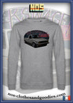 classic VW caddy sweatshirt beige