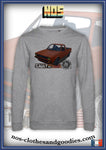 sweat classique VW caddy orange blason