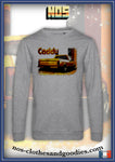 classic orange VW caddy sweatshirt