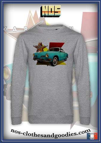 sweat classique VW karmann verte