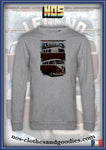 sweat classique unisex VW combi split 1965 av/ar