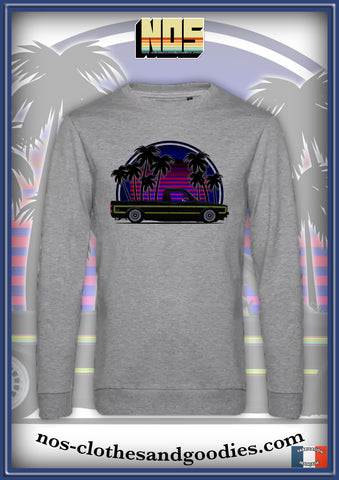 classic VW caddy Night sun sweatshirt