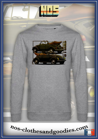 sweat classique VW cox cab 1302 LS avant/arrière