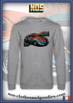 classic VW cox rusty blue sweatshirt