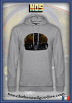 Sweat shirt capuche unisex AC Cobra 289 noire 1963