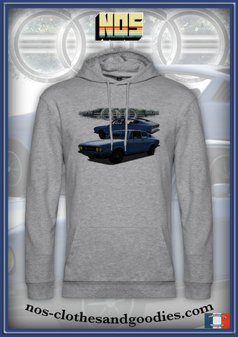 Sweat capuche unisex AUDI 100 coupé S 1971
