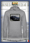 Sweat capuche unisex Chevrolet Impala noire 1967
