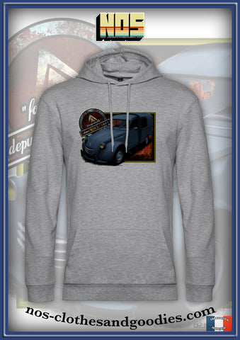 sweat capuche unisex Citroën 2cv fourgonnette