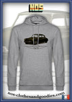 sweat capuche unisex Citroën DS 19 noire