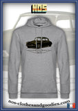 sweat capuche unisex Citroën DS 19 noire