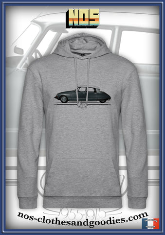 sweat capuche unisex Citroën DS 21 D super 5 profil