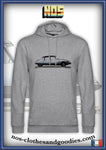 sweat capuche unisex Citroën DS 21 pallas profil