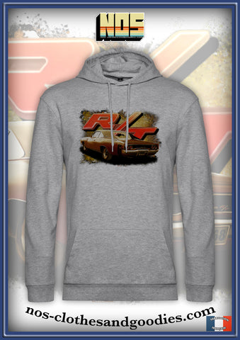 Sweat shirt capuche unisex dodge charger 68 R/T