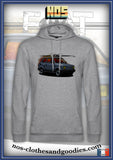 sweat capuche unisex Fiat 126 FSM gris