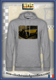 sweat capuche unisex Fiat 509 jaune "gaston"