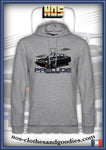 sweat capuche unisex HONDA Prélude MK3 noire