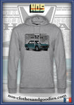 sweat capuche unisex HONDA S800 verte décapotable