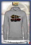 Sweat capuche unisex Opel Olympia Rekord P1 rouge