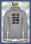 sweat capuche unisex Panhard PL17 multicolor