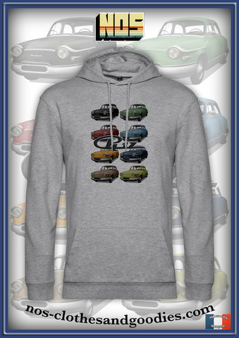 sweat capuche unisex Panhard PL17 multicolor