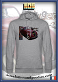 sweat capuche unisex Peugeot 202 rouge