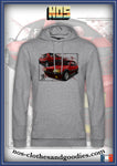 sweat capuche unisex Peugeot 205 GTI Rouge