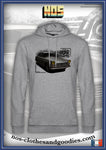 sweat capuche unisex Peugeot 404 coupé injection 1964