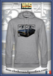 sweat capuche unisex Peugeot 504 cabriolet 1974