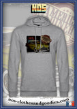 Sweat shirt capuche unisex Pontiac chieftain american diner