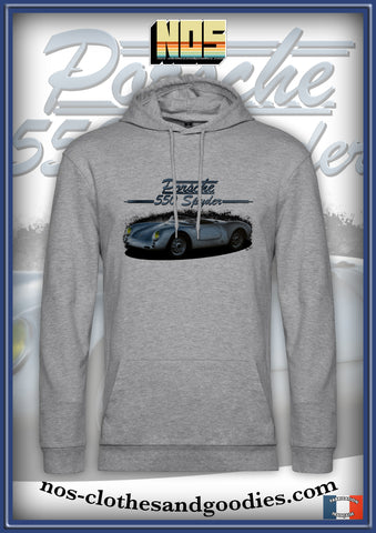 Sweat capuche unisex Porsche 550 spyder 1956