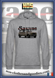 sweat capuche unisex Renault 4L Savane