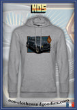 sweat capuche unisex Renault 4CV six moustaches