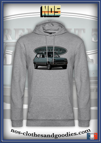 sweat capuche unisex Renault 5 GTL  1979