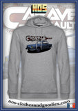 sweat capuche unisex Renault Caravelle bleue 1100S 1965