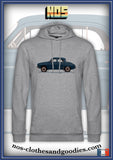 sweat capuche unisex Renault Dauphine 1961 profil