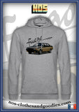 sweat capuche unisex Renault Fuego 1983