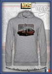 sweat capuche unisex Renault Fuego rouge 1984