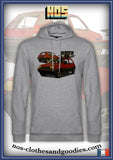 sweat capuche unisex Renault super 5 av/ar 1986 2 VERSIONS DISPONIBLES