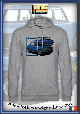 sweat capuche unisex Simca 1000 GLS 1973 av/ar