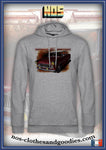 sweat capuche unisex Simca Ariane 4 rouge