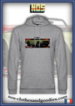 sweat capuche unisex Triumph TR6 jaune
