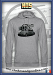 Sweat capuche unisex VW cox tableau à bord