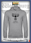 Sweat capuche unisex VW eagle germany vieilli