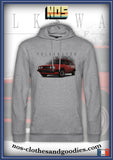 Sweat capuche unisex VW Golf 2 GTI rouge