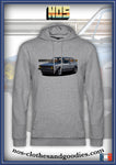 Sweat capuche unisex VW Golf GTI 3 portes grise